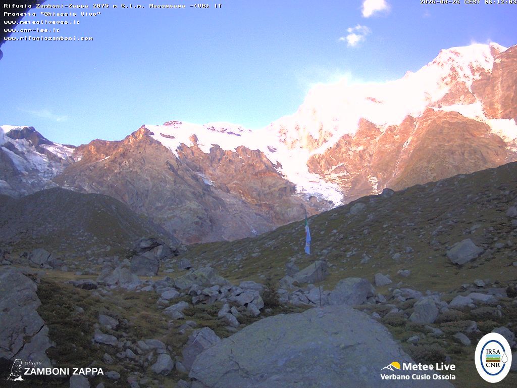 Macugnaga: monte rosa rifugio zamboni zappa