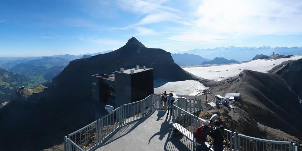 Webcam Scex Rouge: 360° Panorama Glacier3000