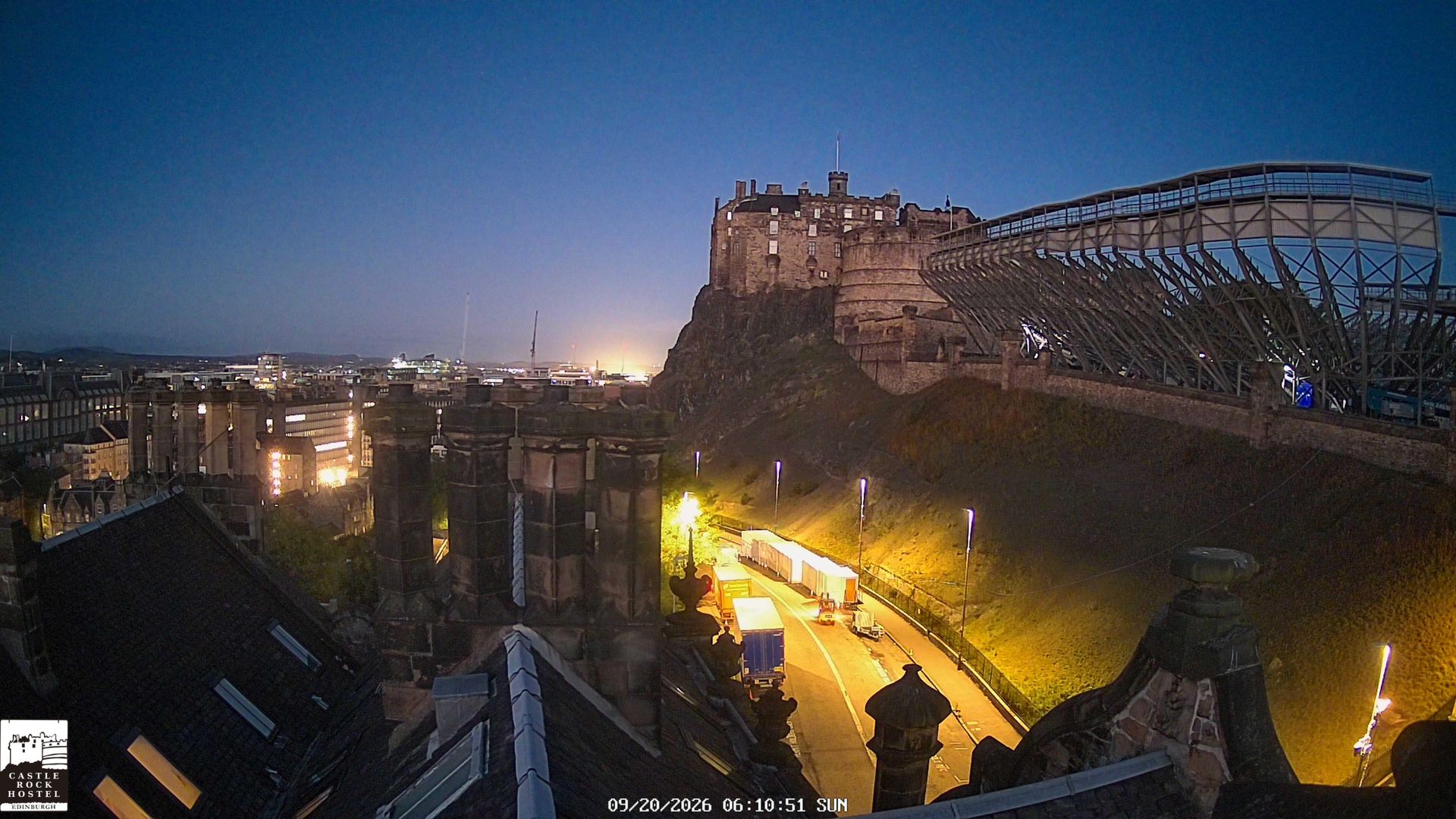 Edinburgh › West: Castle Rock Hostel