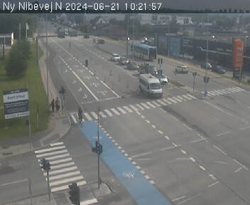 Webcam Aalborg: Rute 180 Ny Nibevej N
