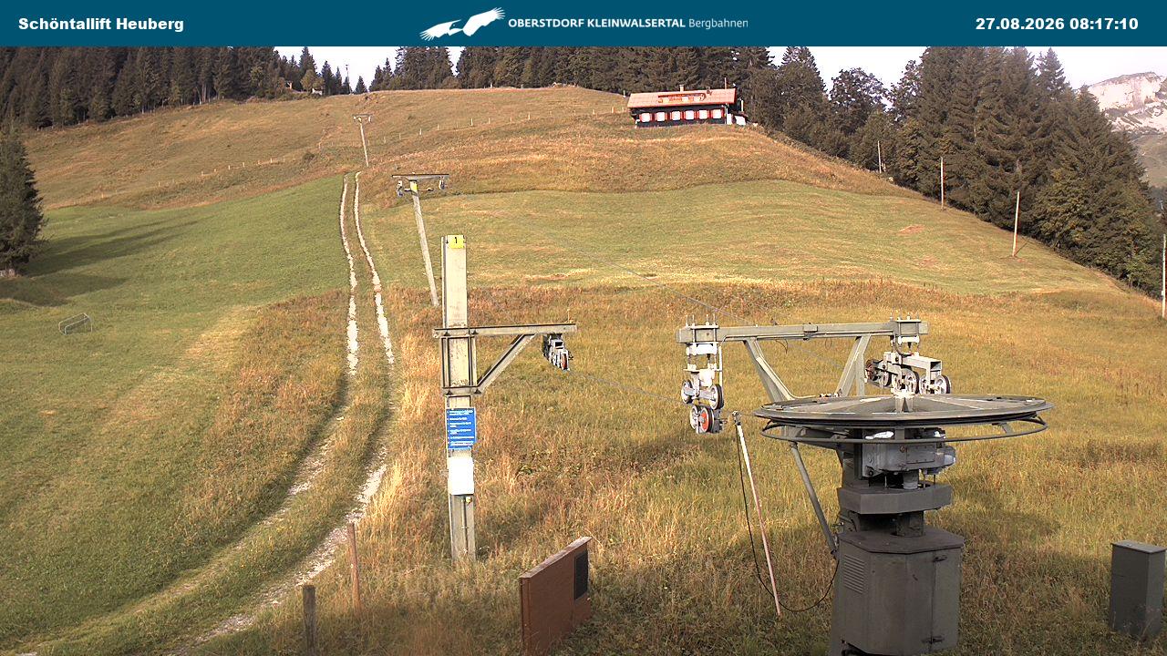 Webcam Hirschegg: Summit Station Heubergbahn