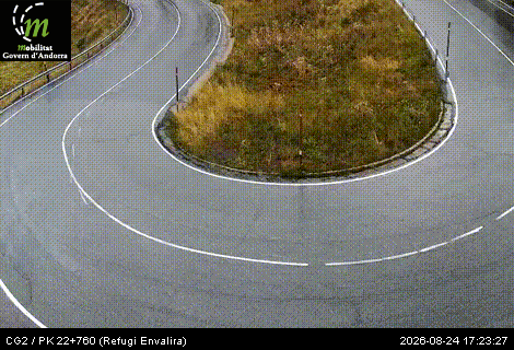 Grau Roig: CG2 - PK 22+760 (Refugi Envalira) - 2.126 metres