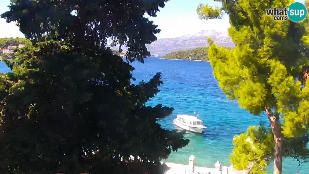 Webcam Korčula: Lumbarda Resort Korčula