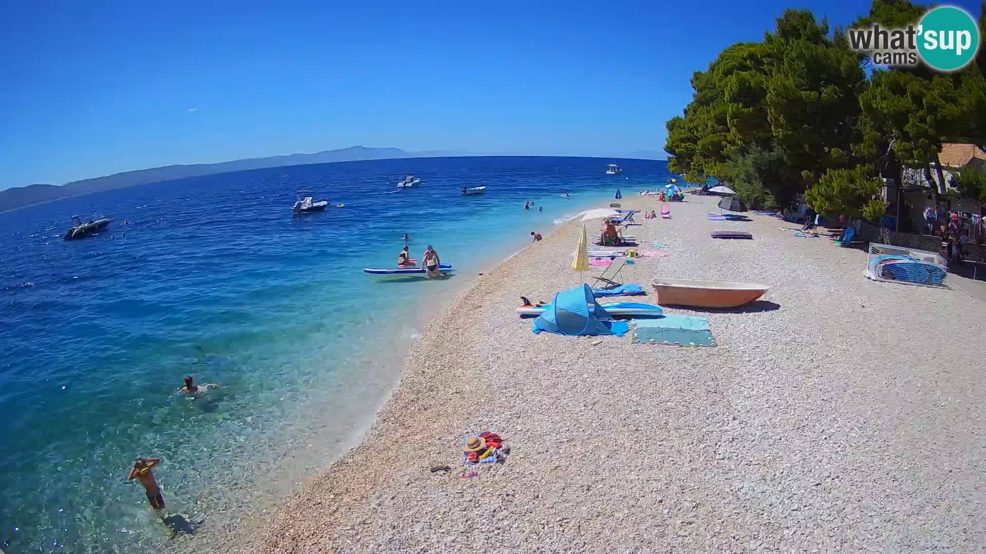 Webcam Mala Duba: Beach of Mala Duba