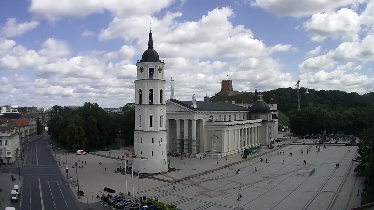 Webcam Vilnius: Cathedral Square