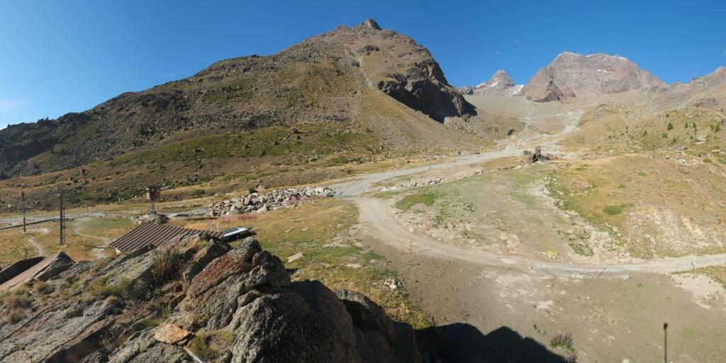 Webcam Saas-Grund: 360° Panorama Kreuzboden