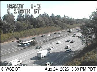 Burien: I-5 at MP 153.1: S 178th St
