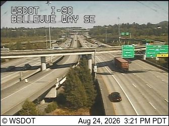 Burien: I-90 at MP 9.2: Bellevue Way SE