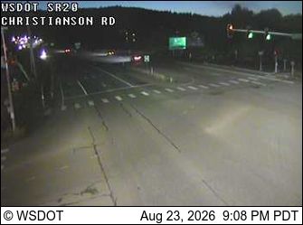 Anacortes: SR 20 at MP 48.3: Christianson Rd