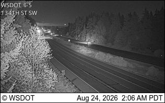 Brier: I-5 at MP 185.7: 134th St SW