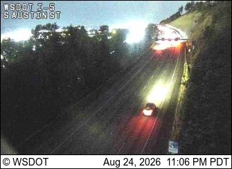 Seattle: I-5 at MP 160: S Austin St