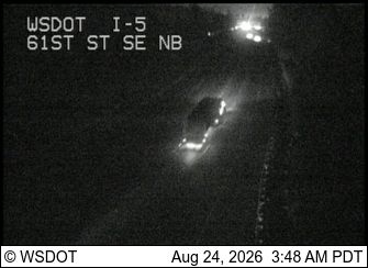 Everett: I-5 at MP 191.1: 61st St SE, NB