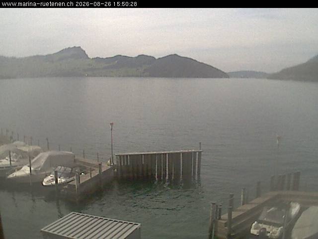 Webcam Beckenried: Yachting Port Rütenen