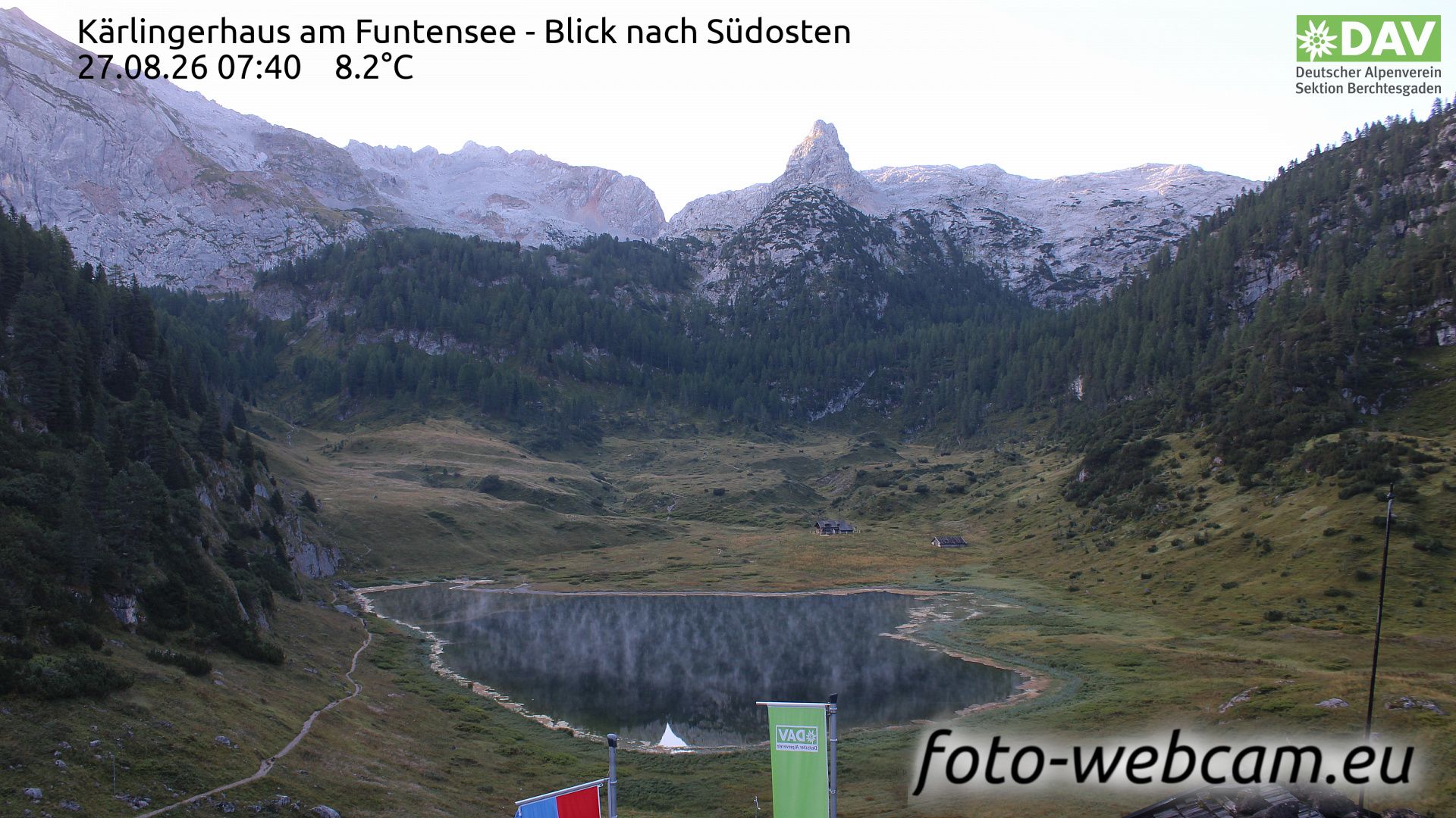 Schonau am Konigssee: Kärlingerhaus am Funtensee - Blick nach Südosten