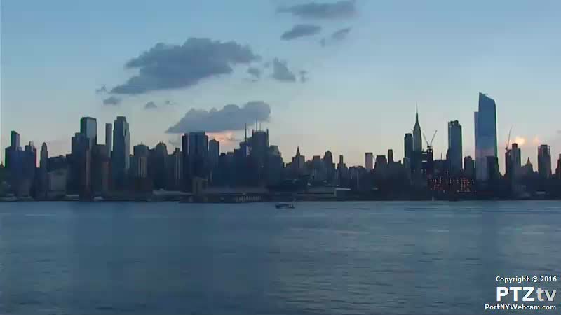 Webcam Weehawken, New Jersey: Livestream Skyline Manhattan