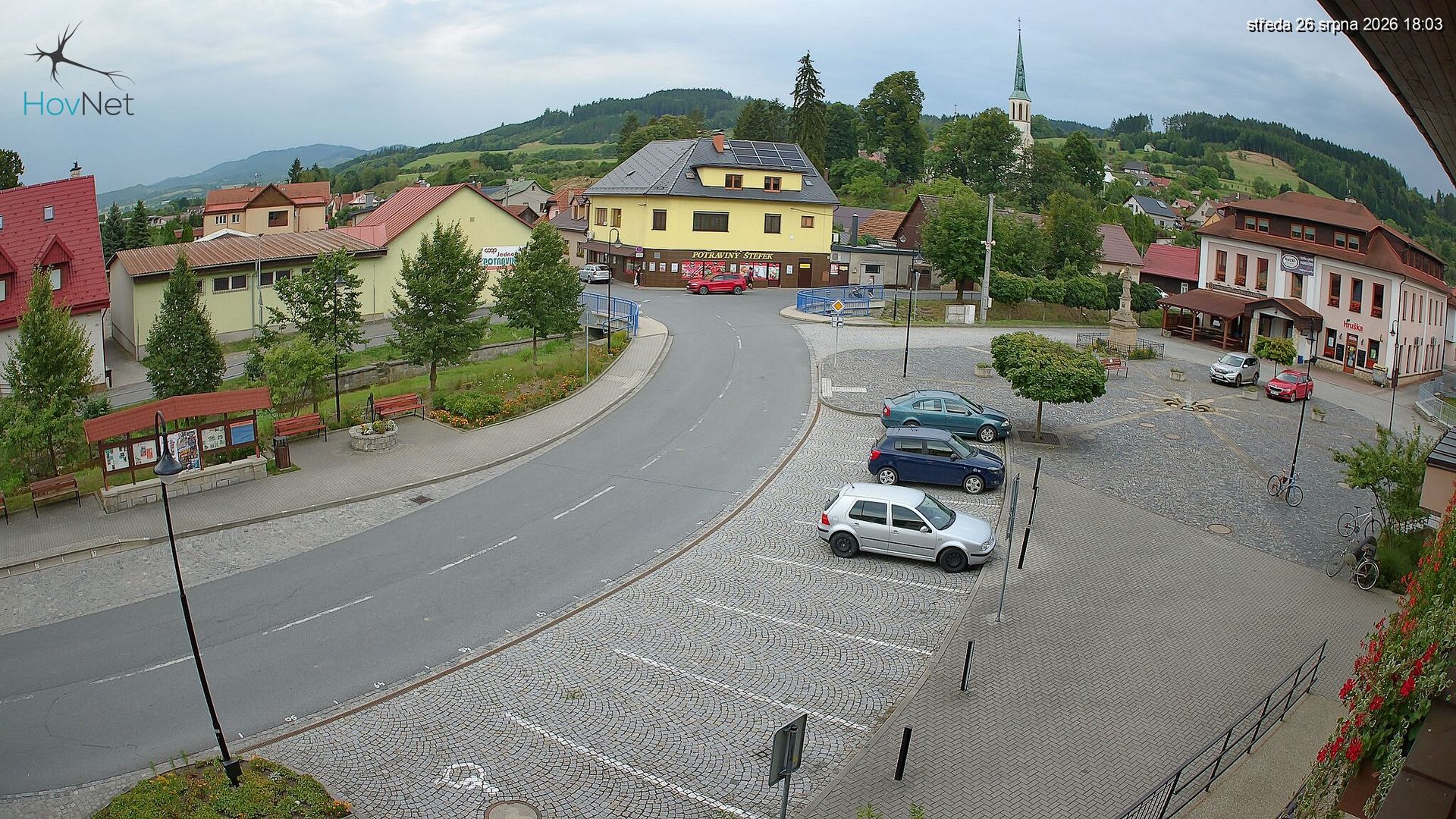Hovezi: Webkamera Hovězí (HovNet)