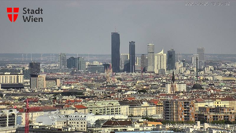 Webcam Vienna: View from the Water Tower