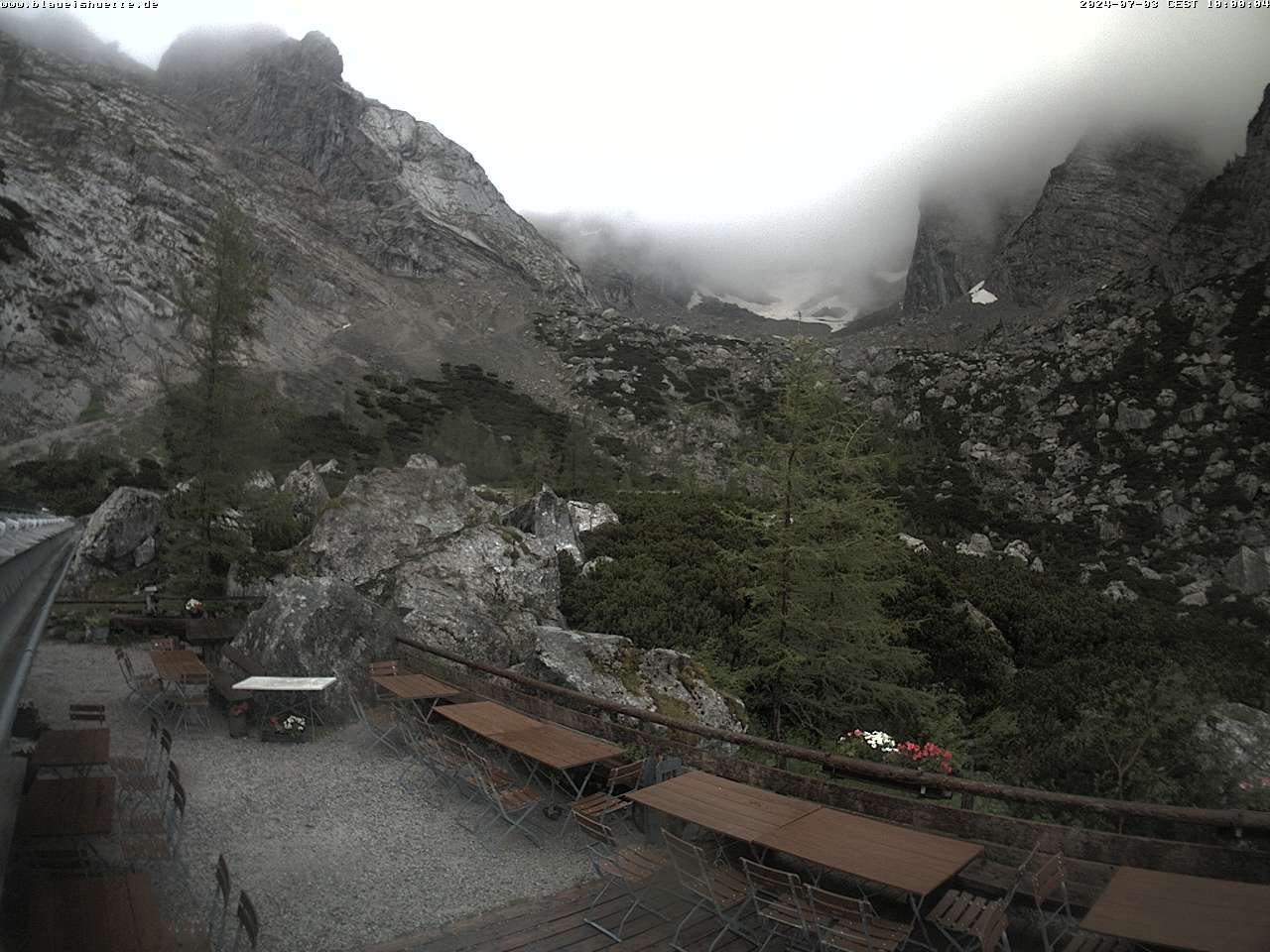 Webcam Ramsau bei Berchtesgaden: Blaueis Glacier