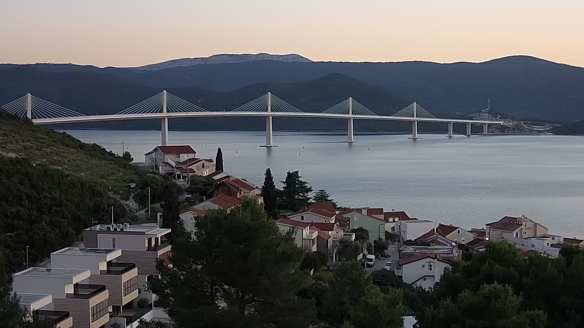 Webcam Komarna: Pelješac Bridge Construction