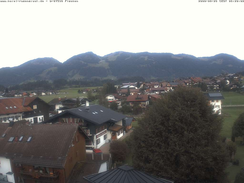 Webcam Fischen im Allgäu: Panorama View