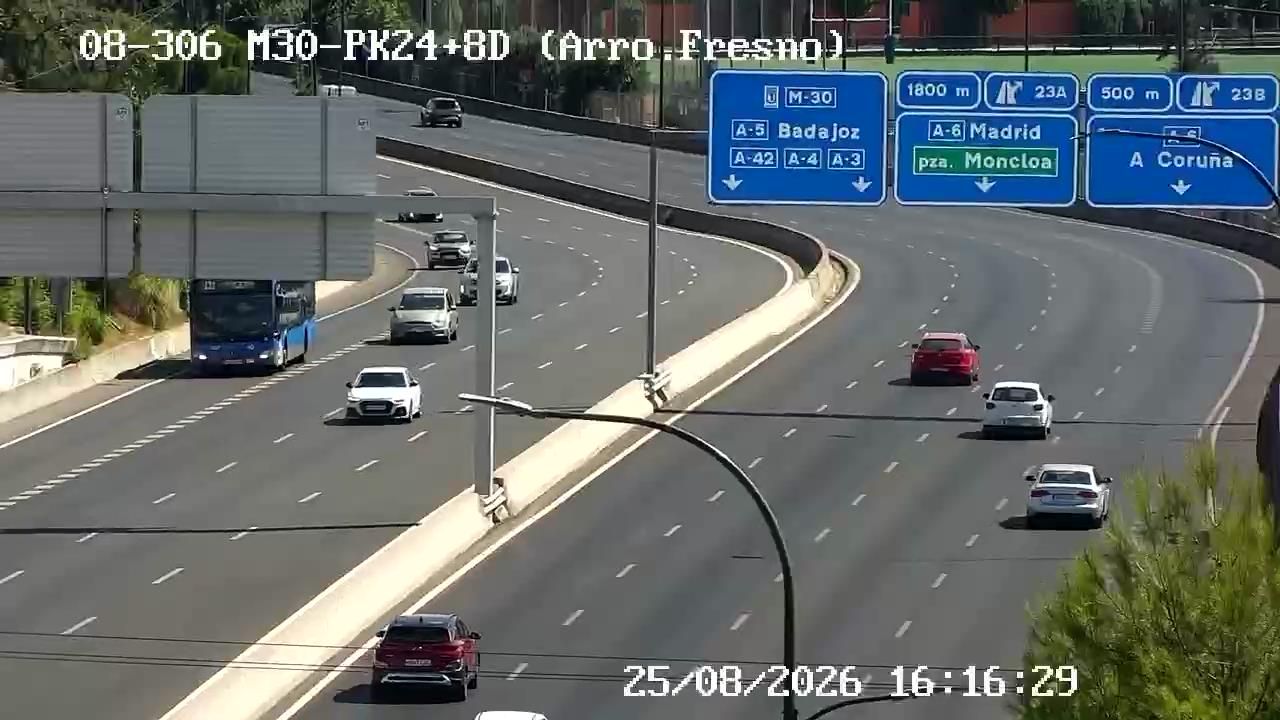 Fuentelarreina: M30 - PK24+800 D (ARROYO DEL FRESNO)