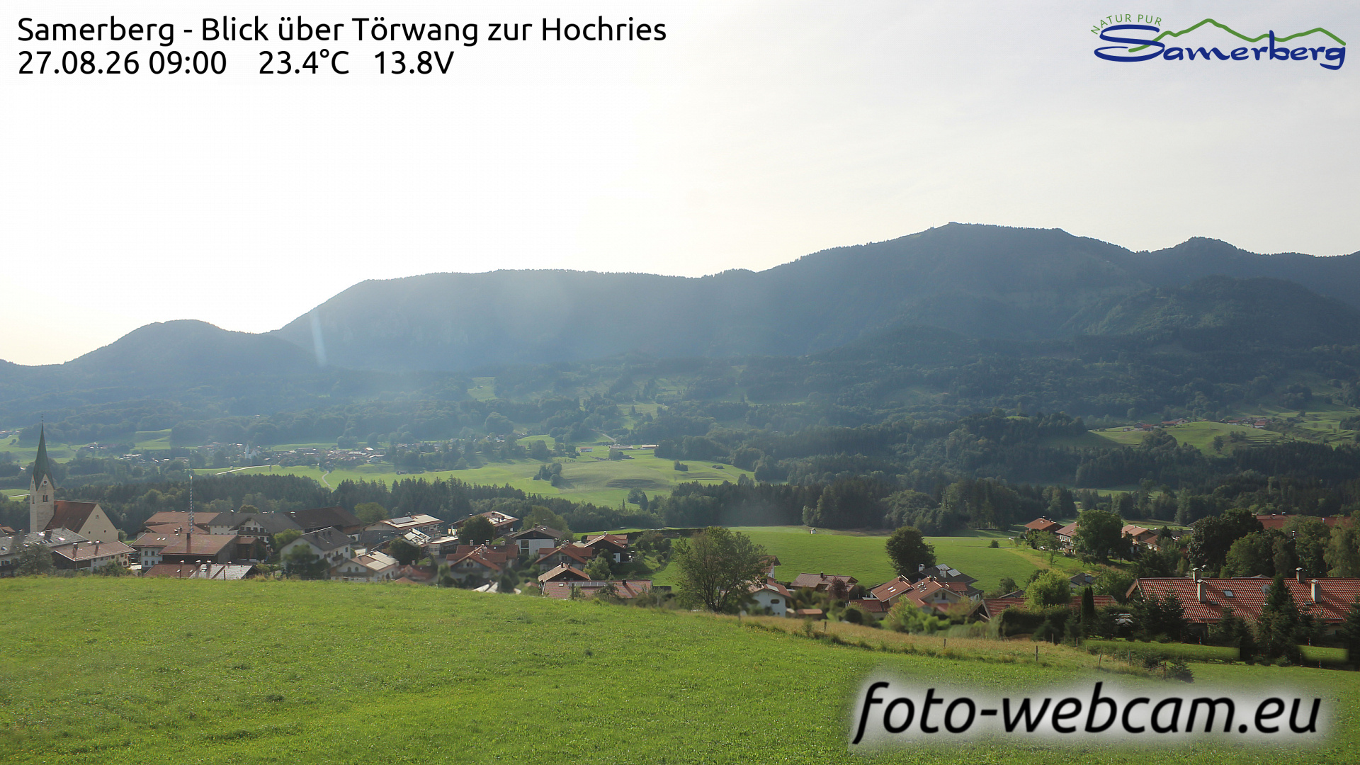 Webcam Samerberg: HD Panorama Samerberg