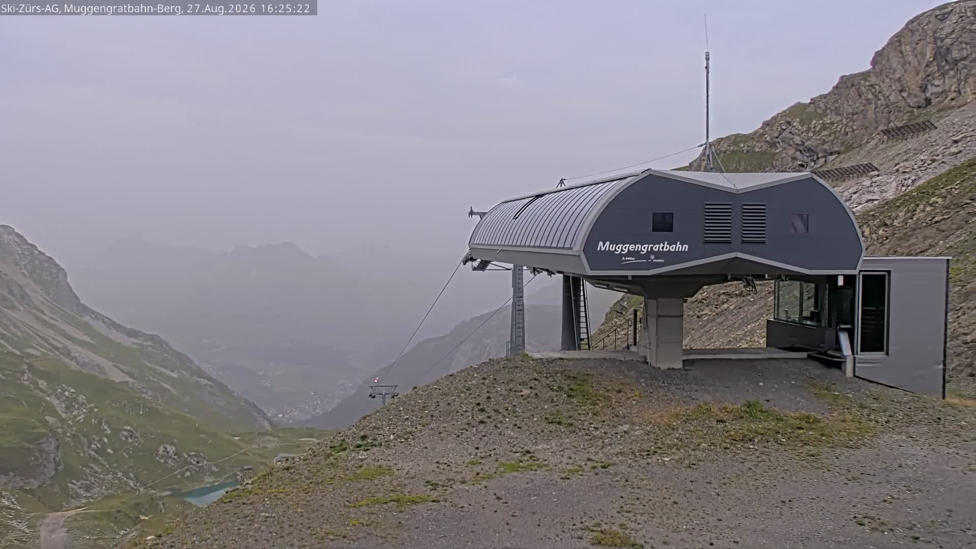 Webcam Zürs: Muggengratbahn