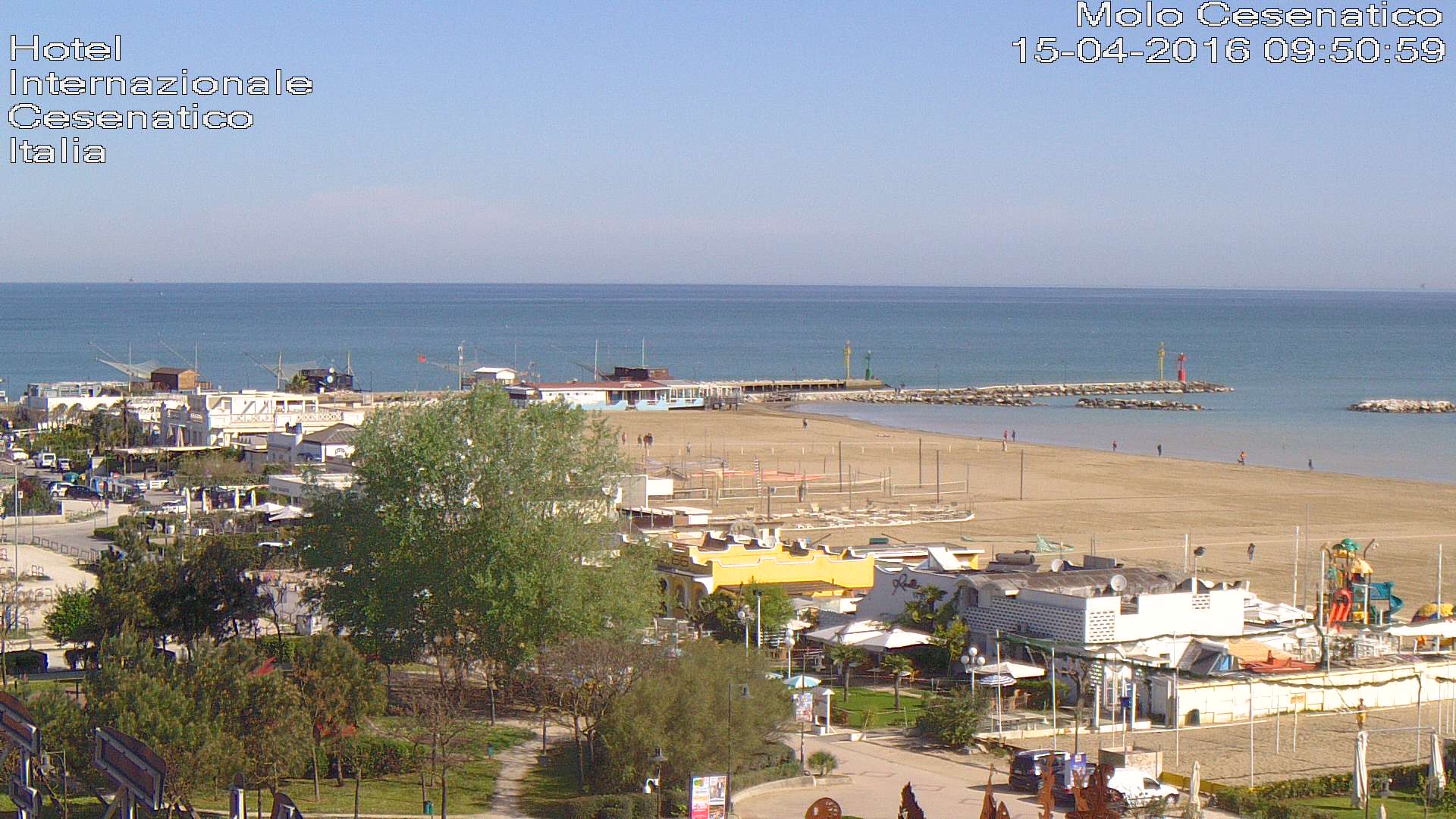 Webcam Cesenatico: Private Beach Hotel Internazionale
