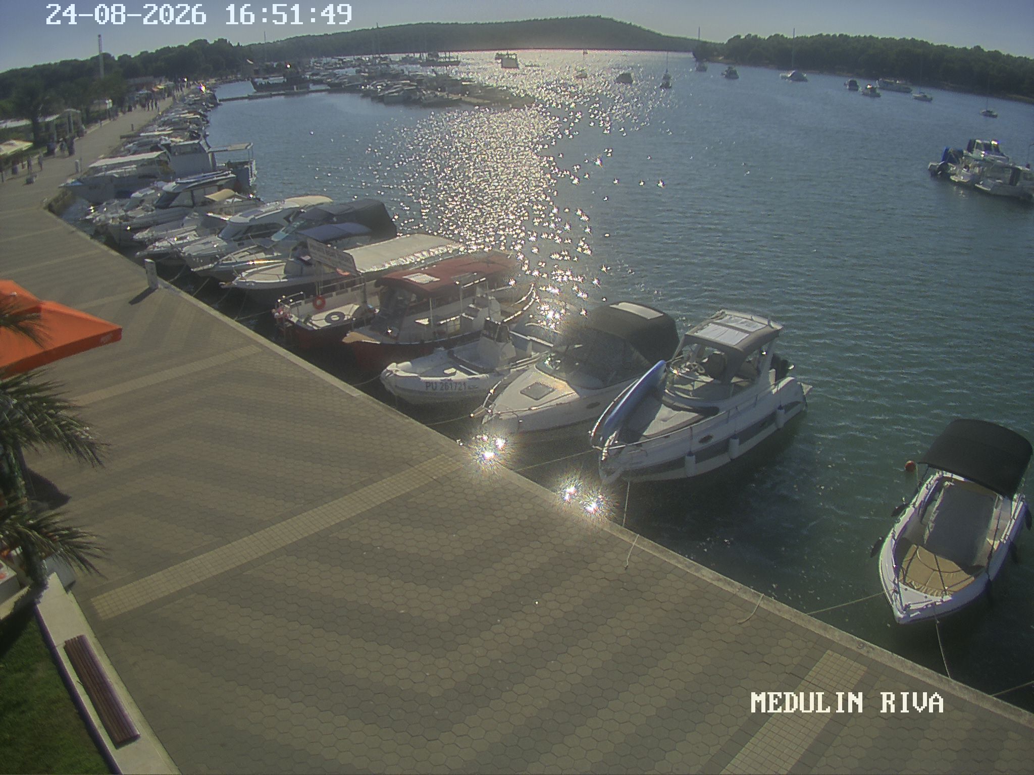 Webcam Medulin: Port Promenade