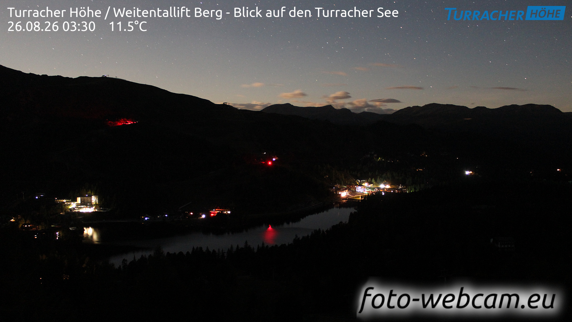 Webcam Turracher Höhe: HD Panorama Turrach West