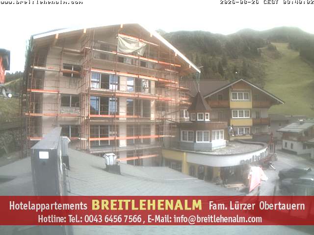 Webcam Obertauern: Hotel Breitlehenalm