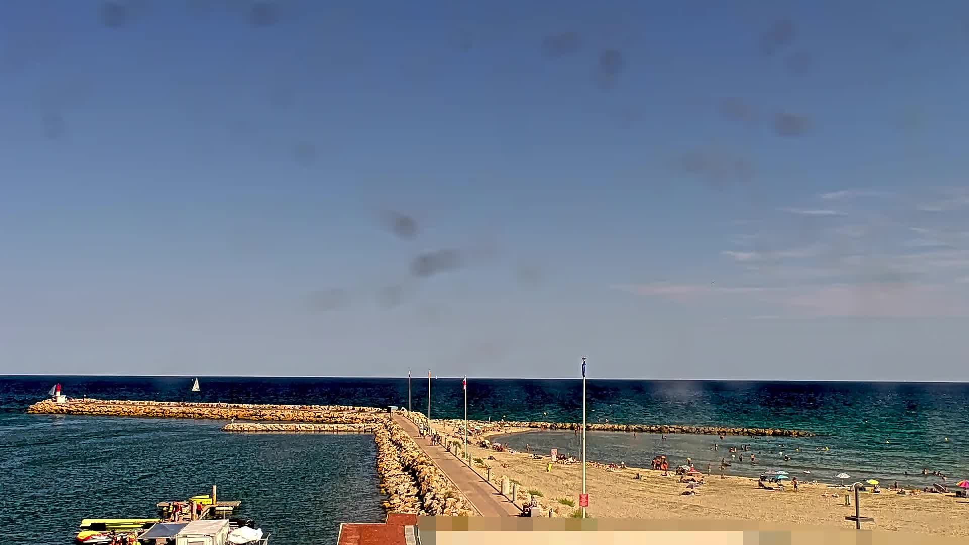 Webcam Canet-en-Roussillon: Sea View