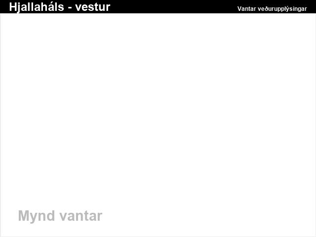 Webcam Hjallaháls: Route 60 Westwards