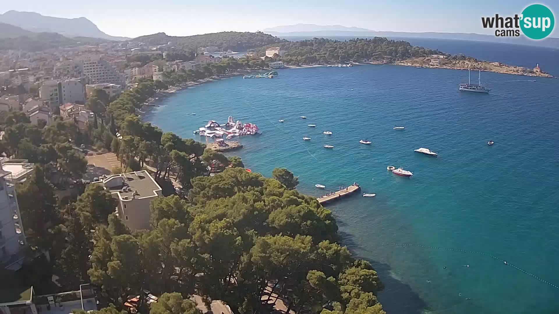 Webcam Makarska: Livestream Makarska - Riviera