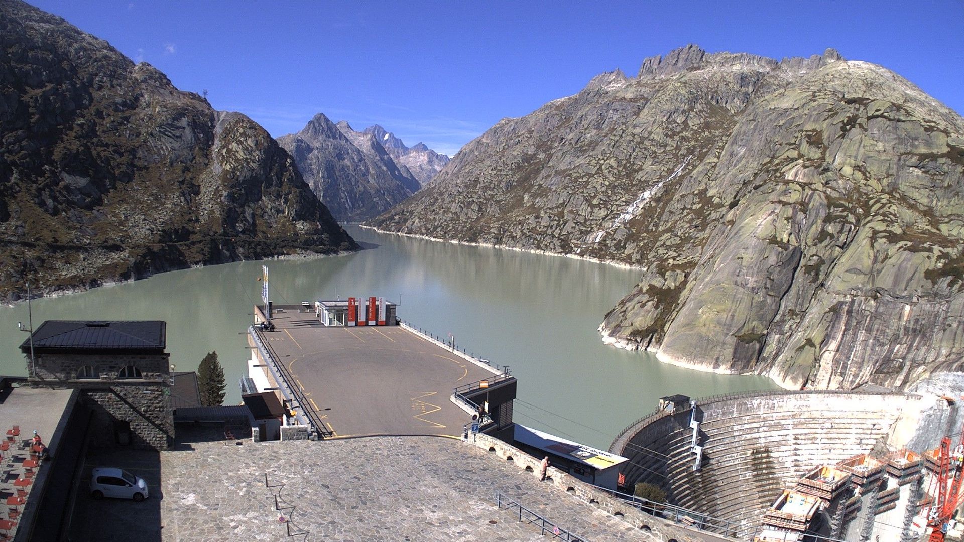 Obergoms: Grimsel Hospiz, Grimselsee