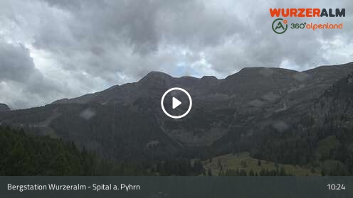 Webcam Spital am Pyhrn: Bergstation Wurzeralm 2