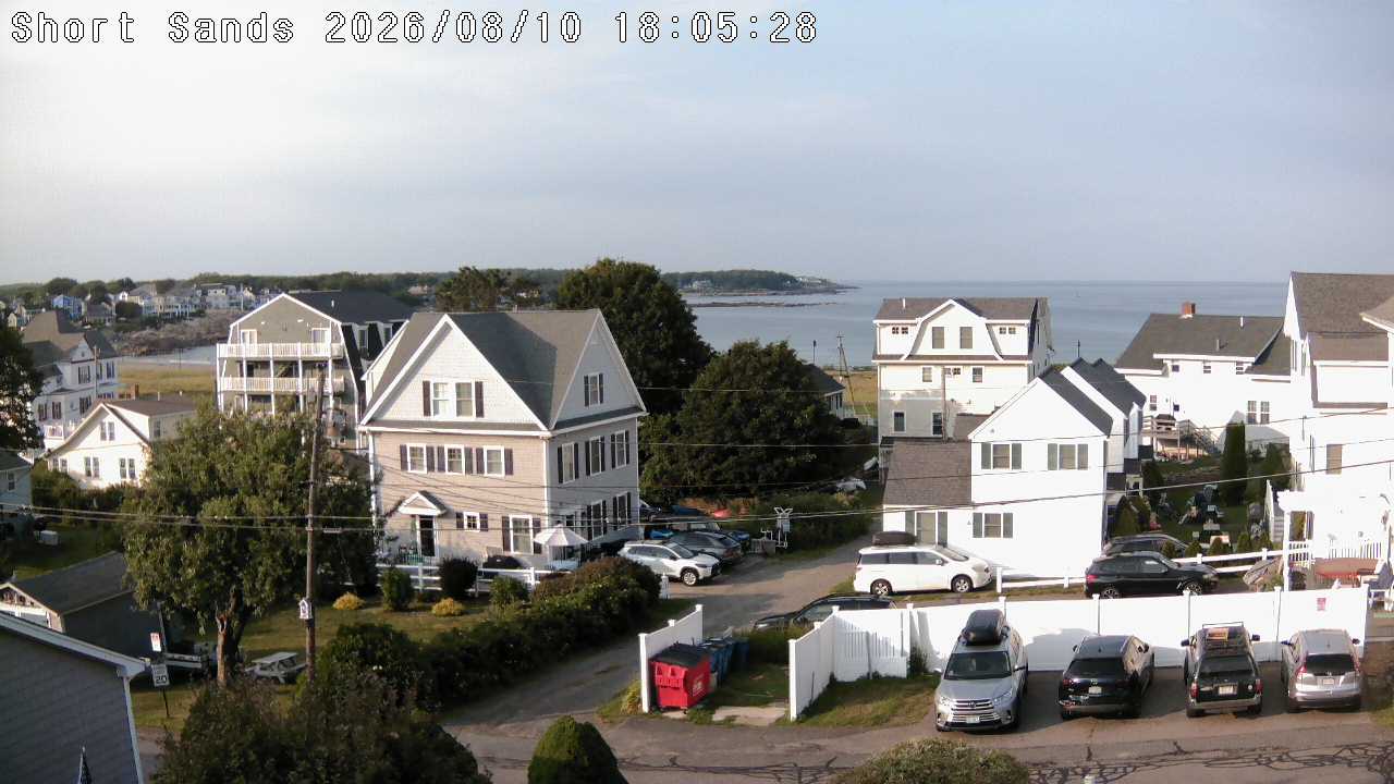 Webcam York Beach, Maine: York Beach - Short Sands