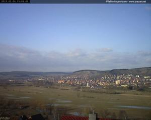 Webcam Pfaffenhausen: Hammelburg and Saale Valley