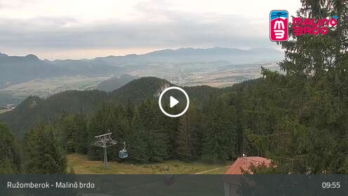 Webcam Ruzomberok: Malinô Brdo