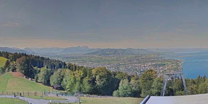 Webcam Bregenz: Panocam Pfänderbahn