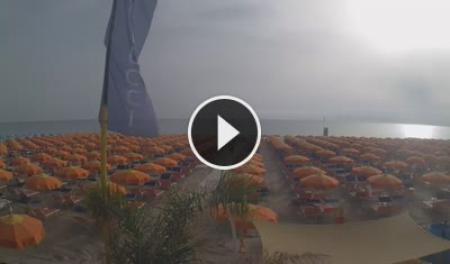 Webcam Pinarella di Cervia: Beach View