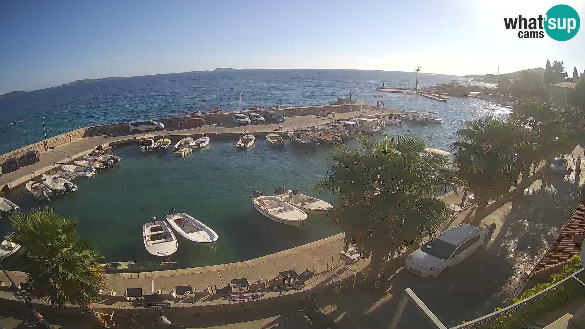 Webcam Mlini: Port of Mlini