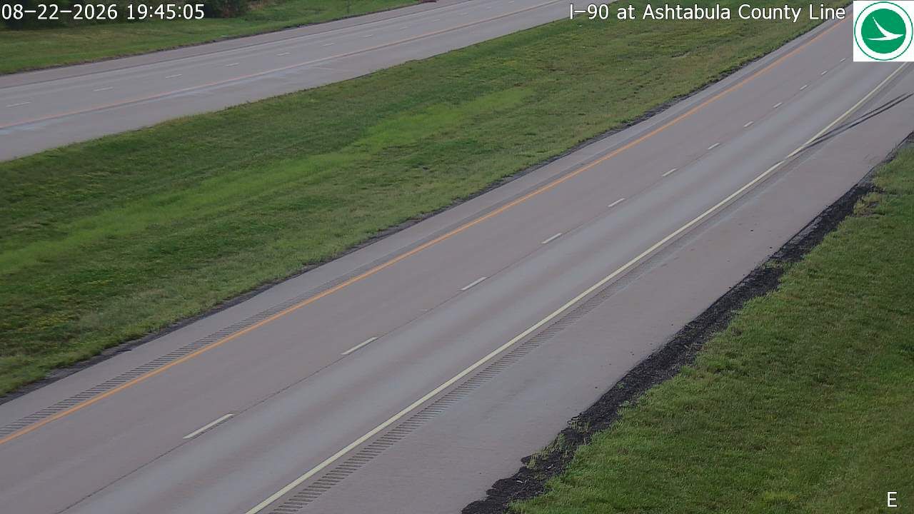 Unionville: I-90 at Ashtabula County Line