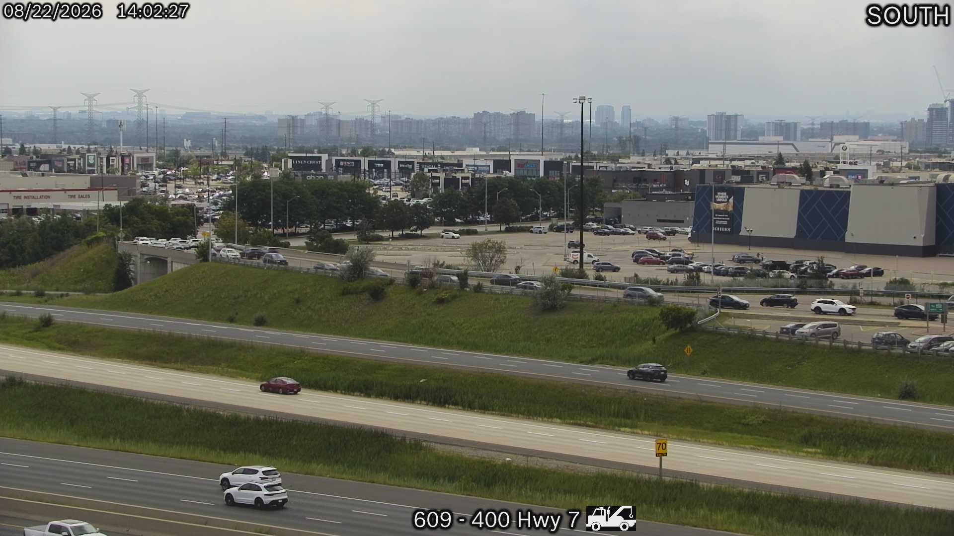 Vaughan: Highway 400 near Highway