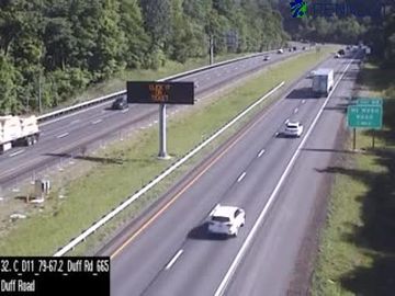 Aleppo Township: I-79 @ MM 67.2 (DUFF RD)