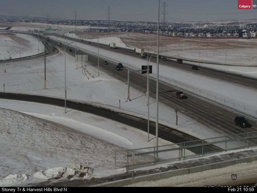 Coventry Hills: Stoney Trail - Harvest Hills Boulevard N (N of S INT)