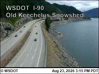 Hyak: I-90 at MP 57.7: Old Keechelus Snow Shed