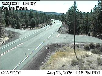 Pleasant Valley: US 97 at MP 27.1: Satus Pass