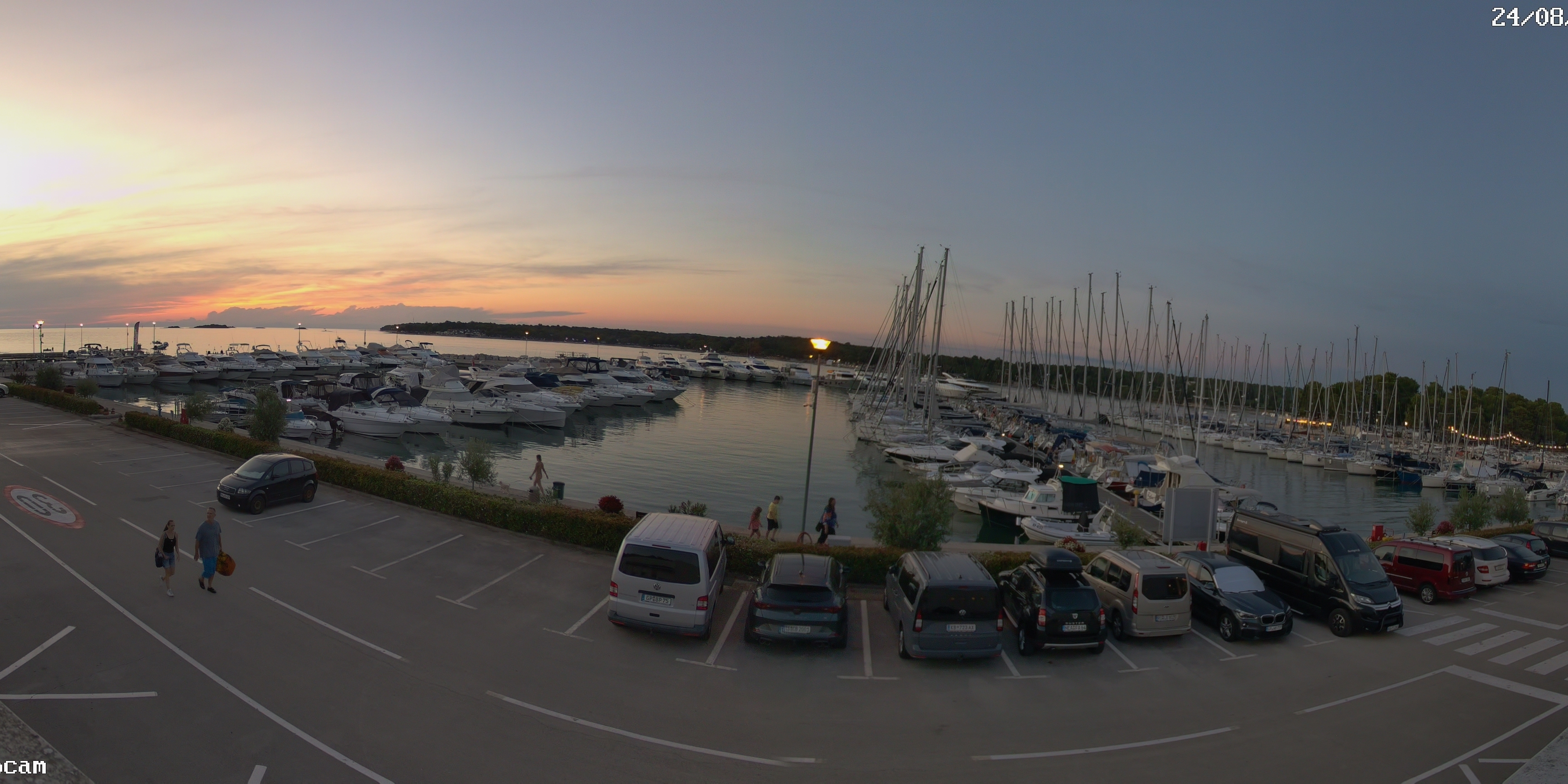 Webcam Funtana: Marina Funtana
