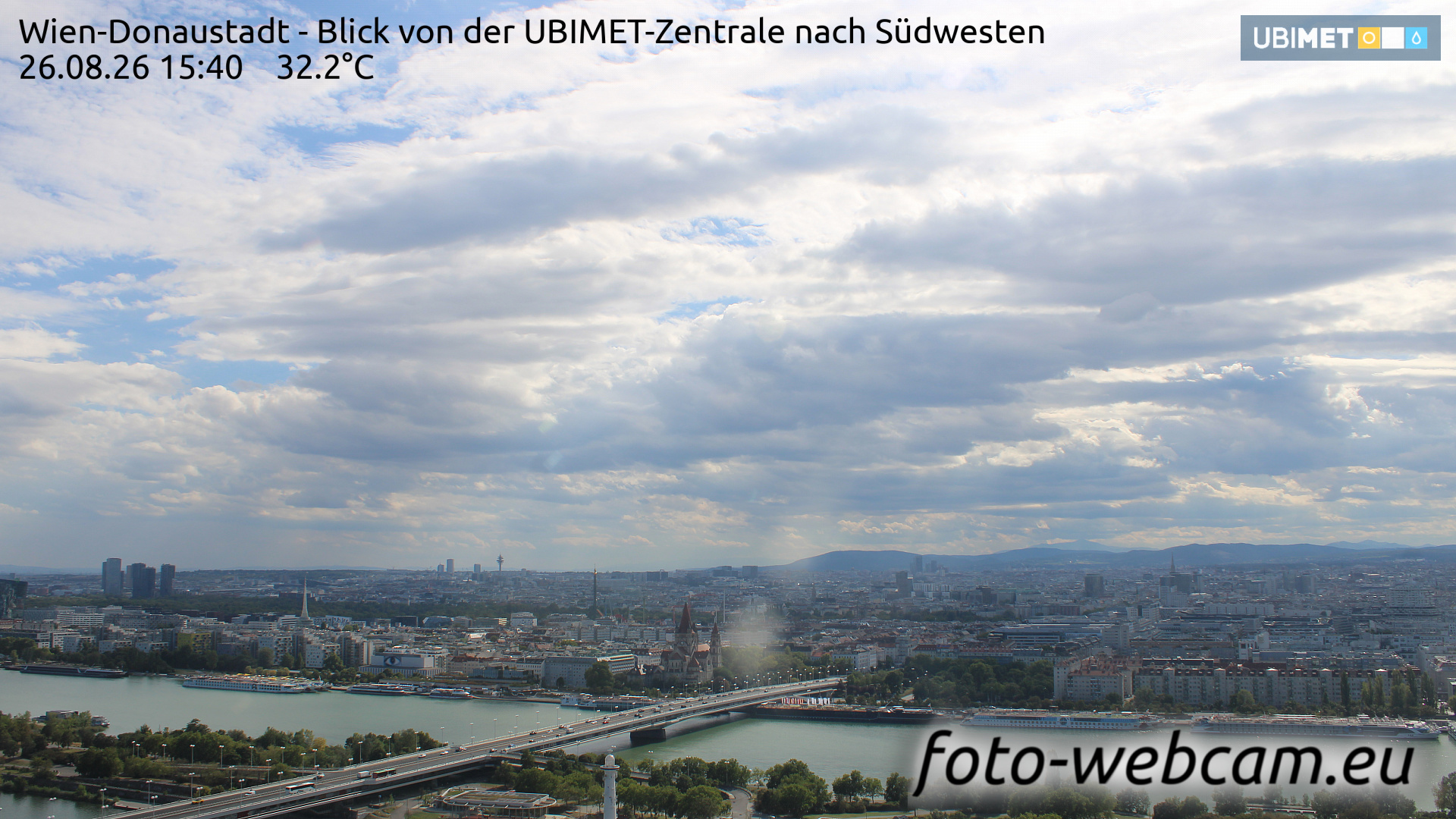 Webcam Vienna: HD-Citypanorama